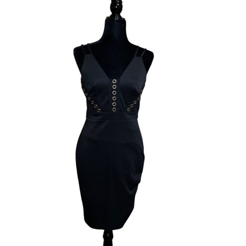 Bebe Sexy Mama Midi Dress